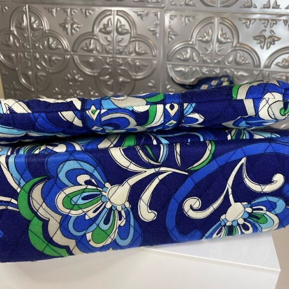 NWOT SET Vera Bradley Mediterranean Blue - Picture 5 of 7